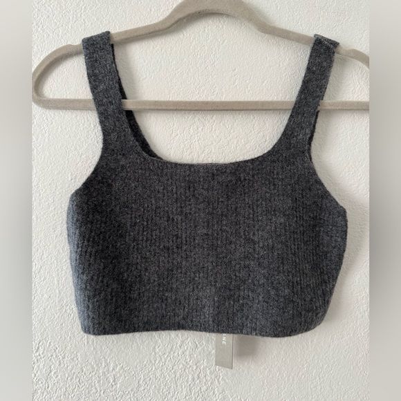 Everlane The Cozy-Stretch Wool Blend Cropped Tank Size M - Picture 6 of 11